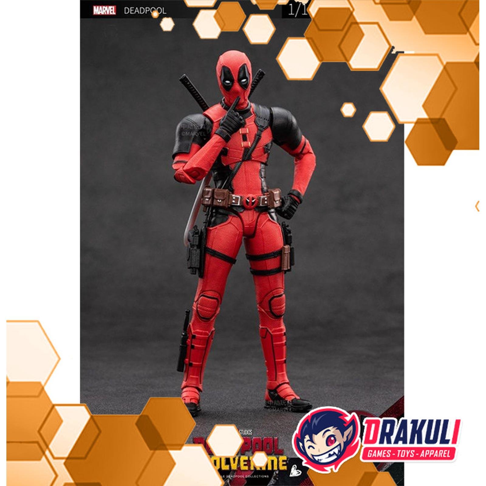 ZD Toys Marvel Deadpool & Wolverine 7" Action Figure - Deadpool