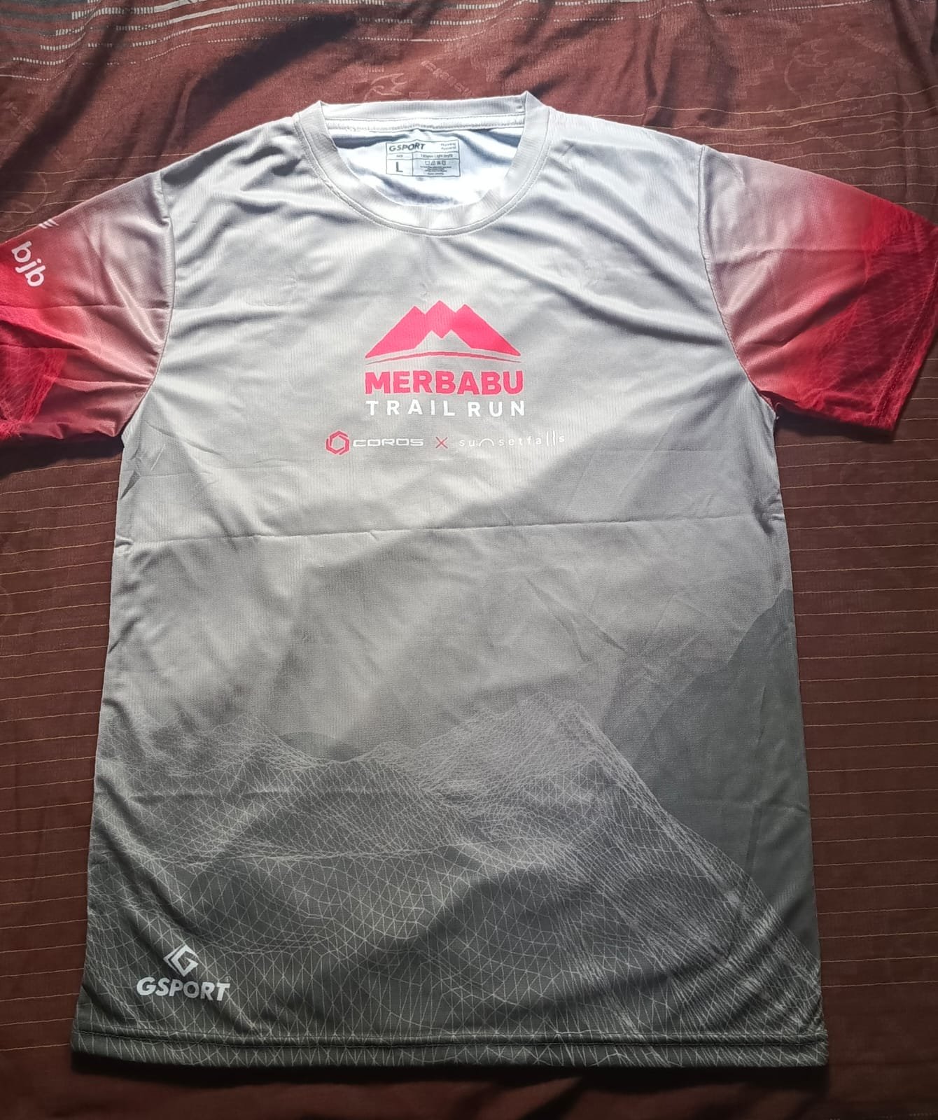 Jersey Race Merbabu Trail Run size L